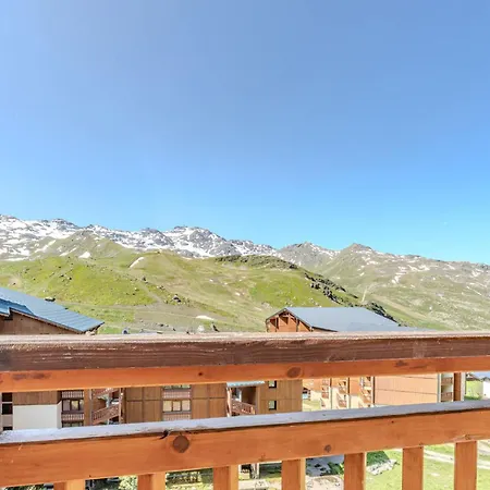 Cosy Family Flat - Heart Of Val Thorens, Balcony With Mountain Views - Le Joker Apartman