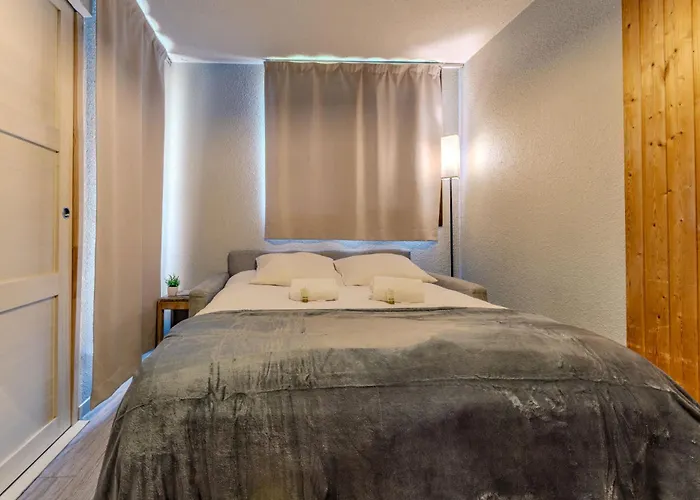 Cosy Family Flat - Heart Of Val Thorens, Balcony With Mountain Views - Le Joker Apartman Val Thorens