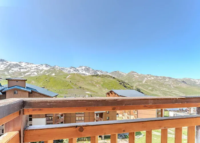 Cosy Family Flat - Heart Of Val Thorens, Balcony With Mountain Views - Le Joker Apartman